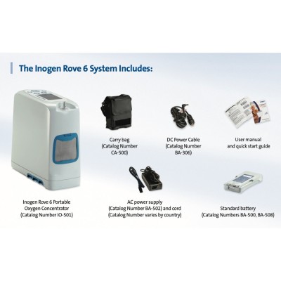Concentrateur d’oxygène portable Inogen Rove 6